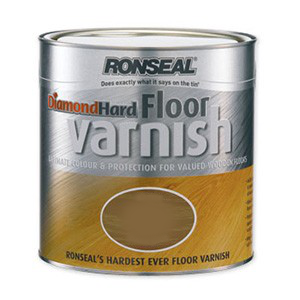 Ronseal Diamond Hard Floor Varnish Gloss 2 5 Litre