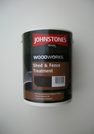 5 Litre Dark Chestnut Johnstones Shed & Fence Treatment
