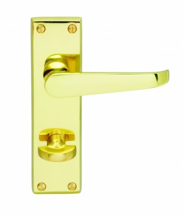 Carlisle Brass CBV30WC Victorian Lever Bathroom Door Handles (Pair)