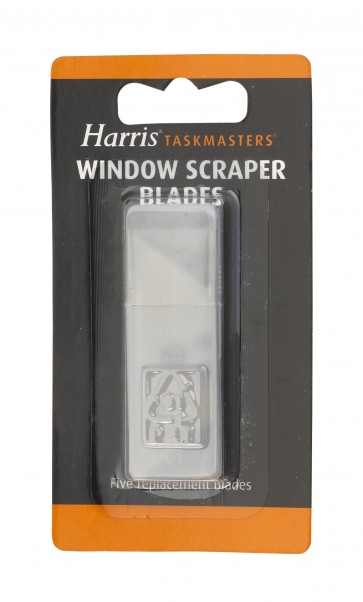 Harris Taskmasters Window Scraper Blades x 5