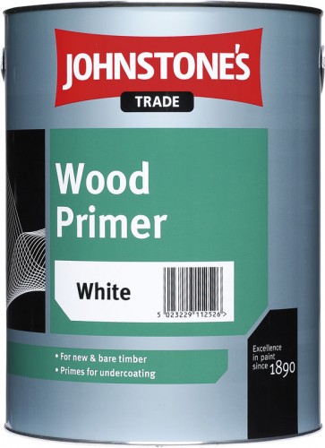 2.5 Litres White Johnstones Wood Primer