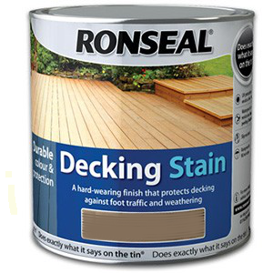 2.5 Litre Slate Ronseal Decking Stain