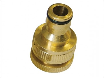 Brass Dual Tap Connector ½" & ¾"