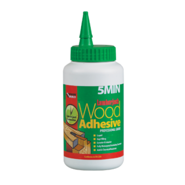 750g Everbuild Lumberjack 5min Polyure Wood Adhesive Liquid