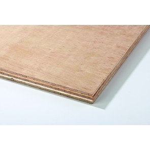 9mm (8'x4') Hardwood Faced Plywood