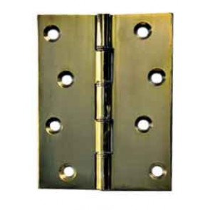 3" (75MM) SPECIALIST STEEL BUTT HINGES BRASS PLATED(PAIR)