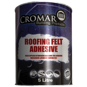 5 Litre Cromar Roofing Felt Adhesive
