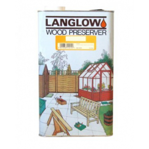 5 Litre Light Brown Langlow Wood Preserver